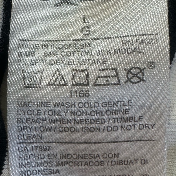 Old Navy Black and White Striped Top - Picture 5 of 9